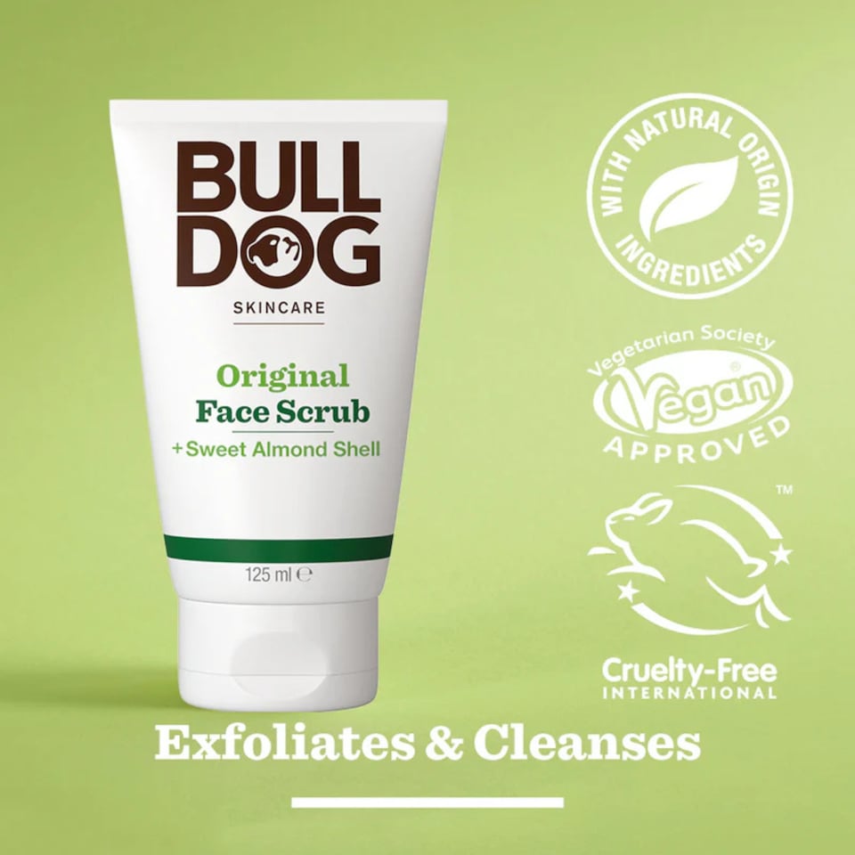 image 1 of Bulldog Skincare Original Men's Face Scrub 125ml