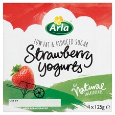 Arla Yogurt Strawberry 4 x 125g
