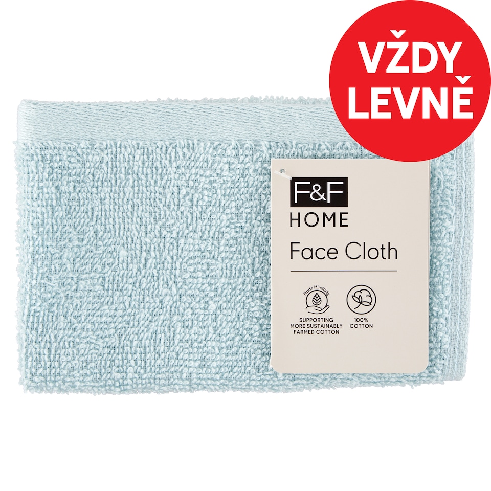 F&F Home Pale Blue ručník 30 cm x 30 cm