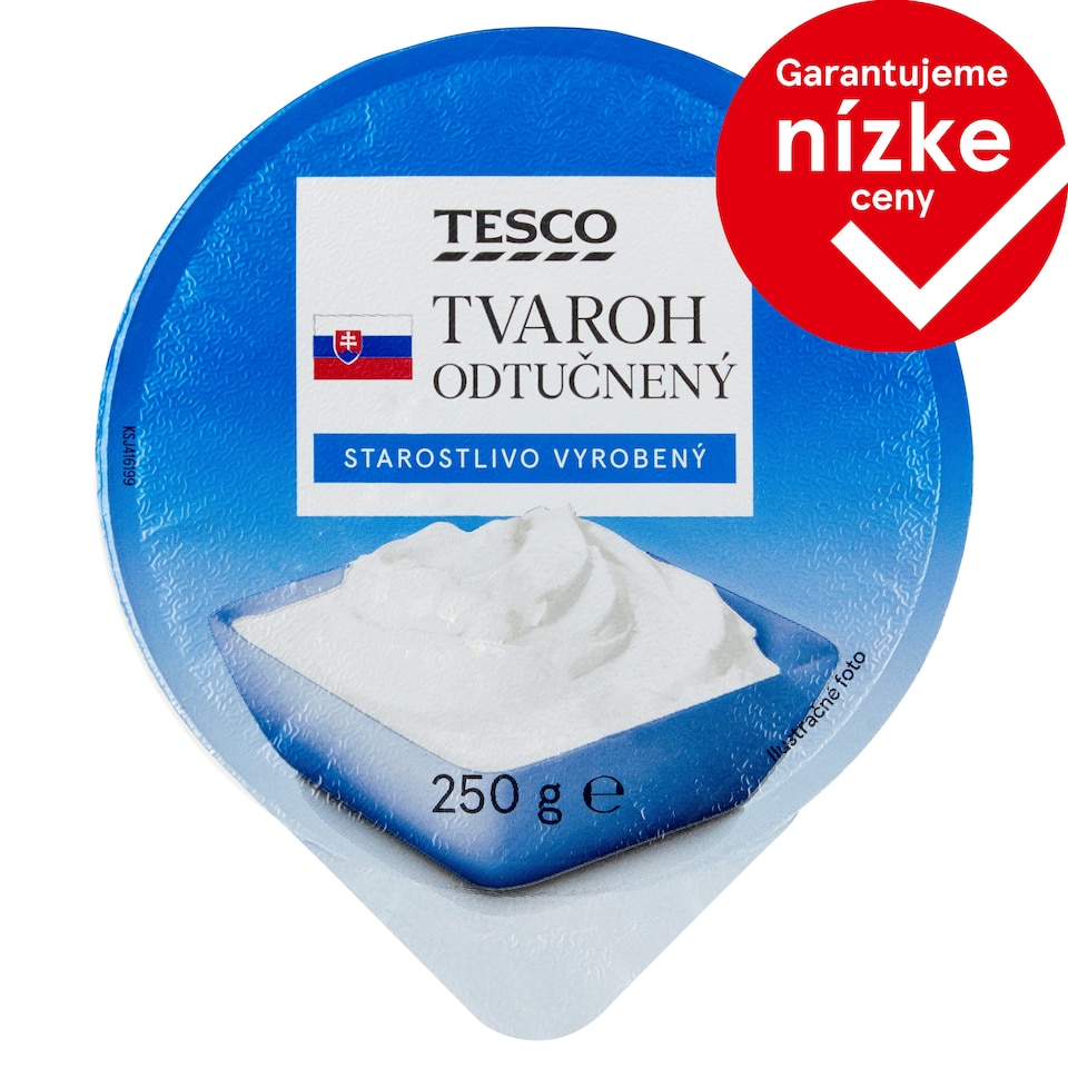 Tesco Cottage Cheese Defatted 250 g