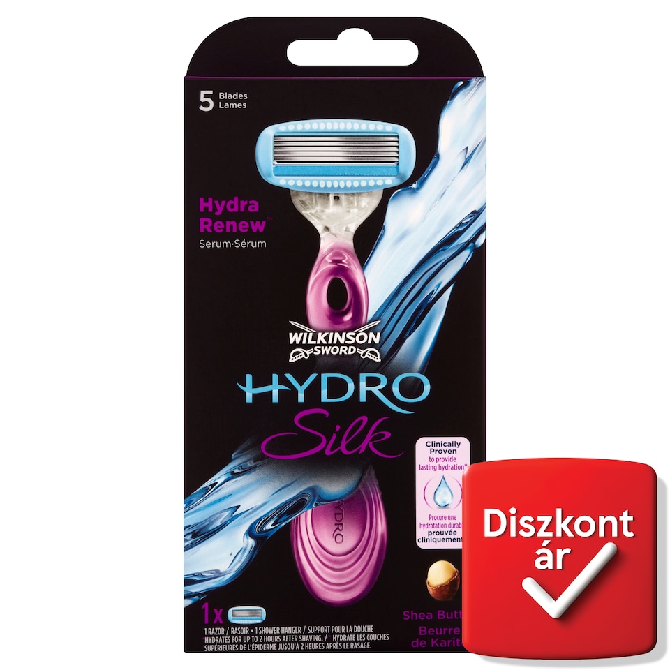 Wilkinson Sword Hydro Silk Razor with 5 Blade