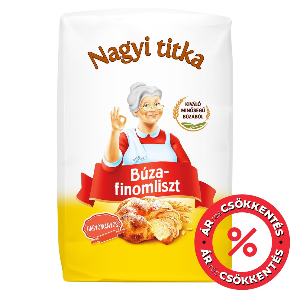 Nagyi titka búzafinomliszt BL55 2 kg