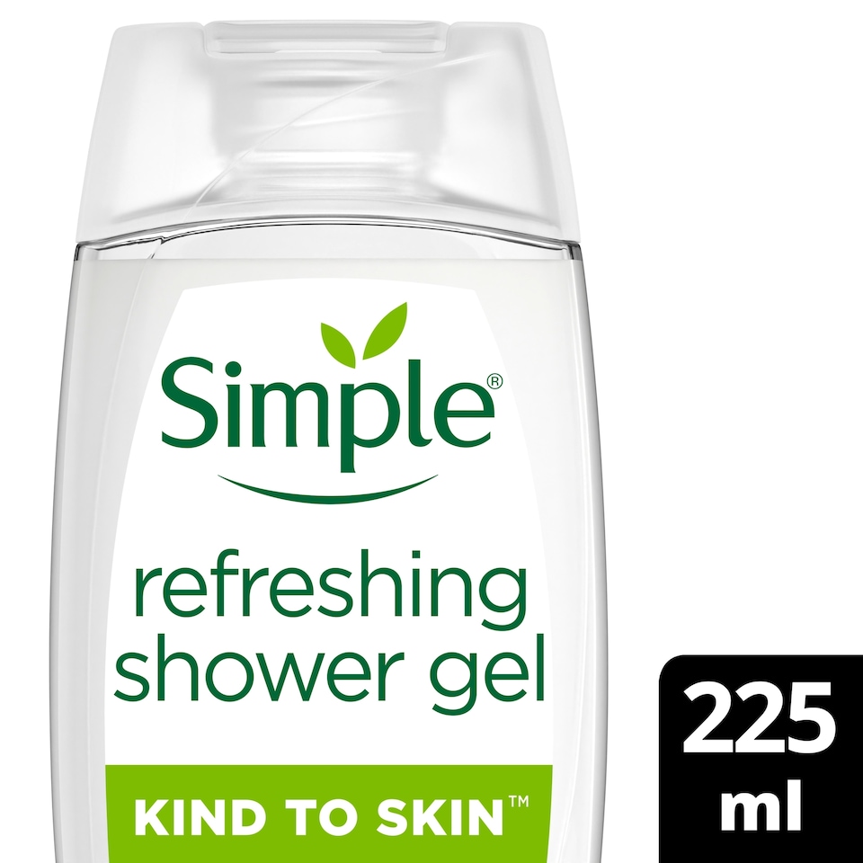 image 1 of Simple Refreshing Shower Gel Body Wash 225ml