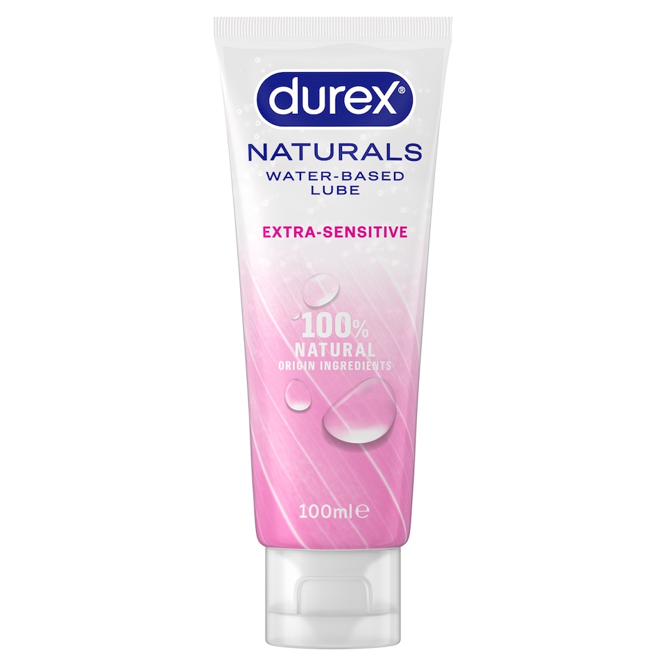 image 1 of Durex Naturals Water Based Extra Sensitive Lubricant Gel 100ml