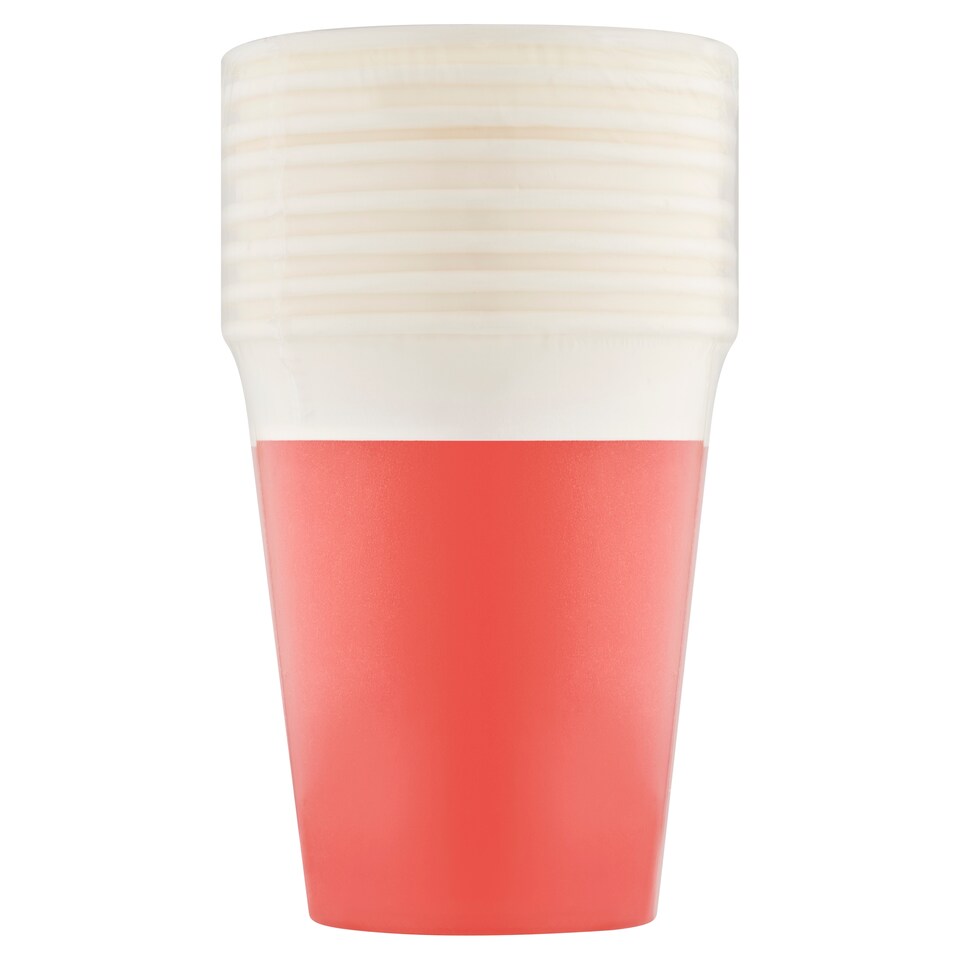 Decorata Party piros papírpohár 200 ml-es 8 db