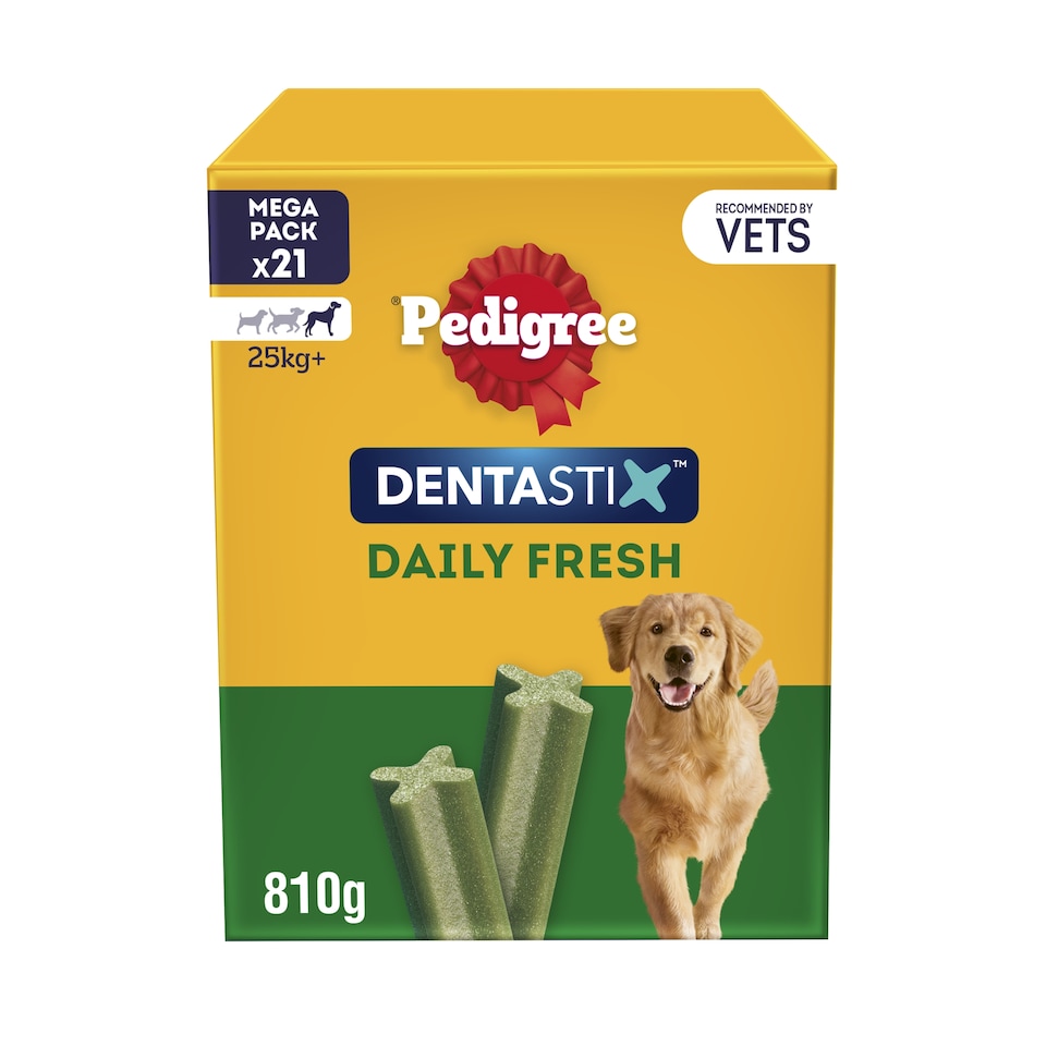 image 1 of Pedigree Dentastix Fresh Large Dog Treats 21 Dental Sticks