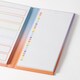 image 3 of Paperchase Ombre Meal Planner