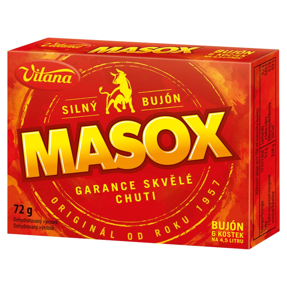 Vitana Masox bujón 6 x 11 g (66 g)