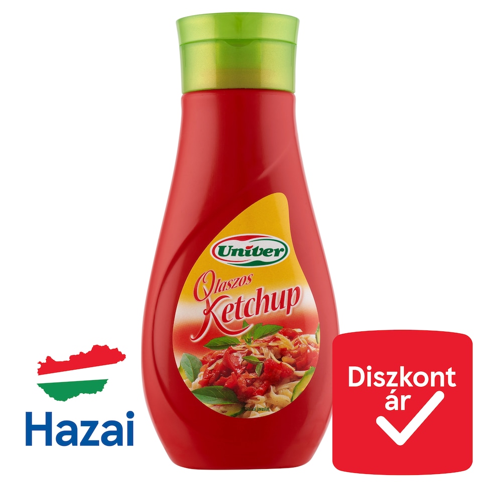Univer olaszos ketchup 470 g  1. kép