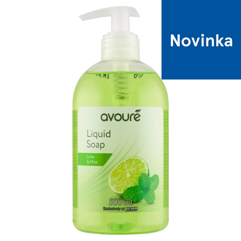 Avouré Lime & Mint Liquid Soap 500 ml