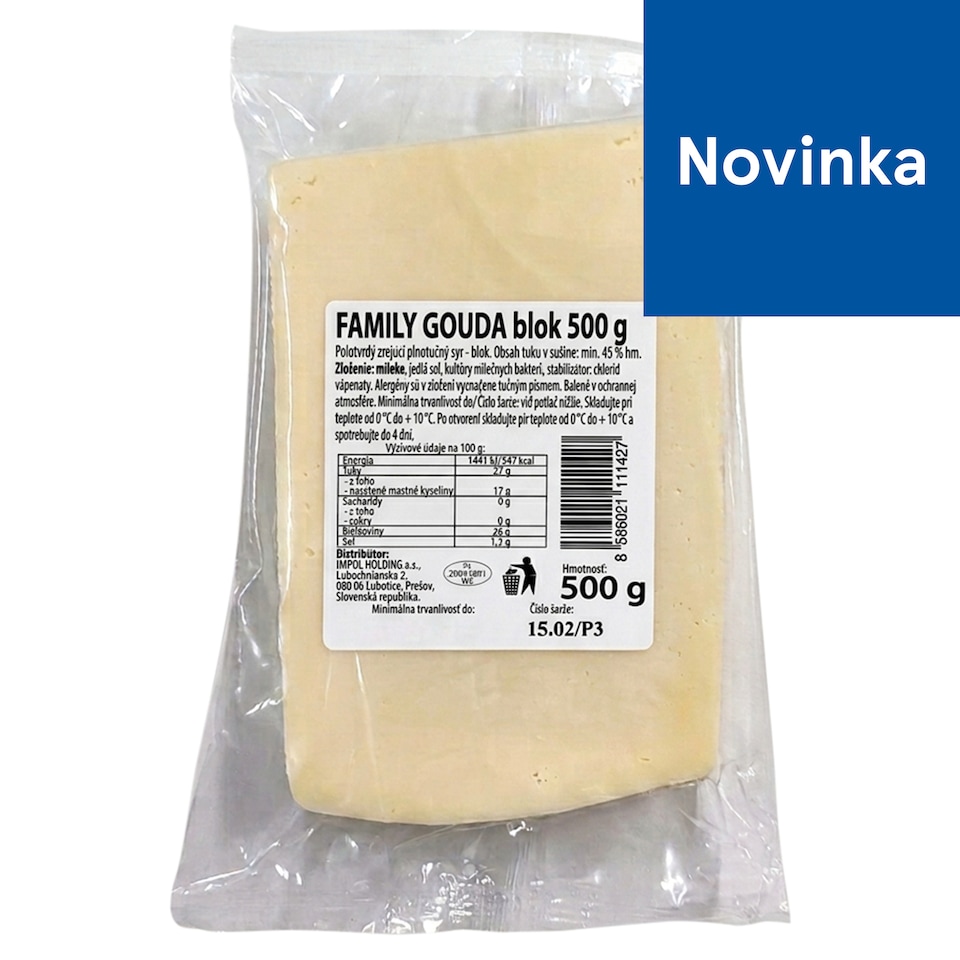 Family Gouda Block 500 g