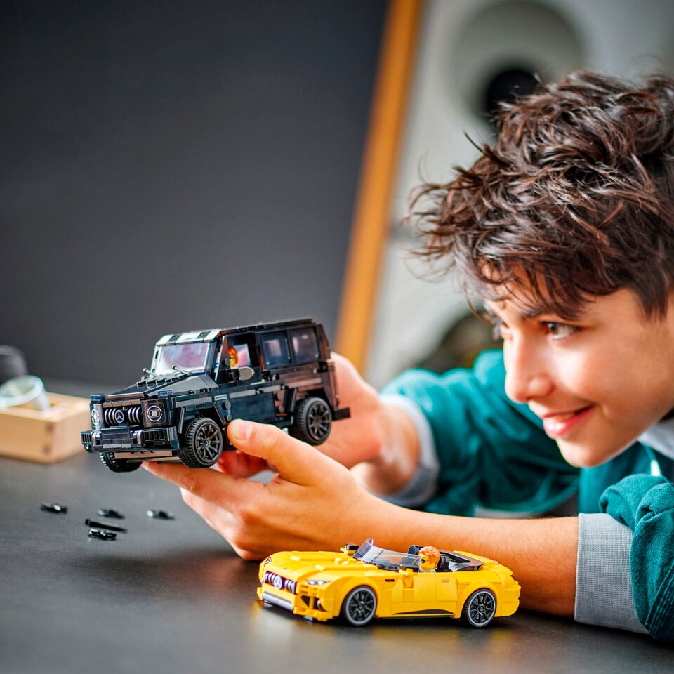 obrázok 1 z LEGO Speed Champions 76924 Mercedes-AMG G 63 a Mercedes-AMG SL 63