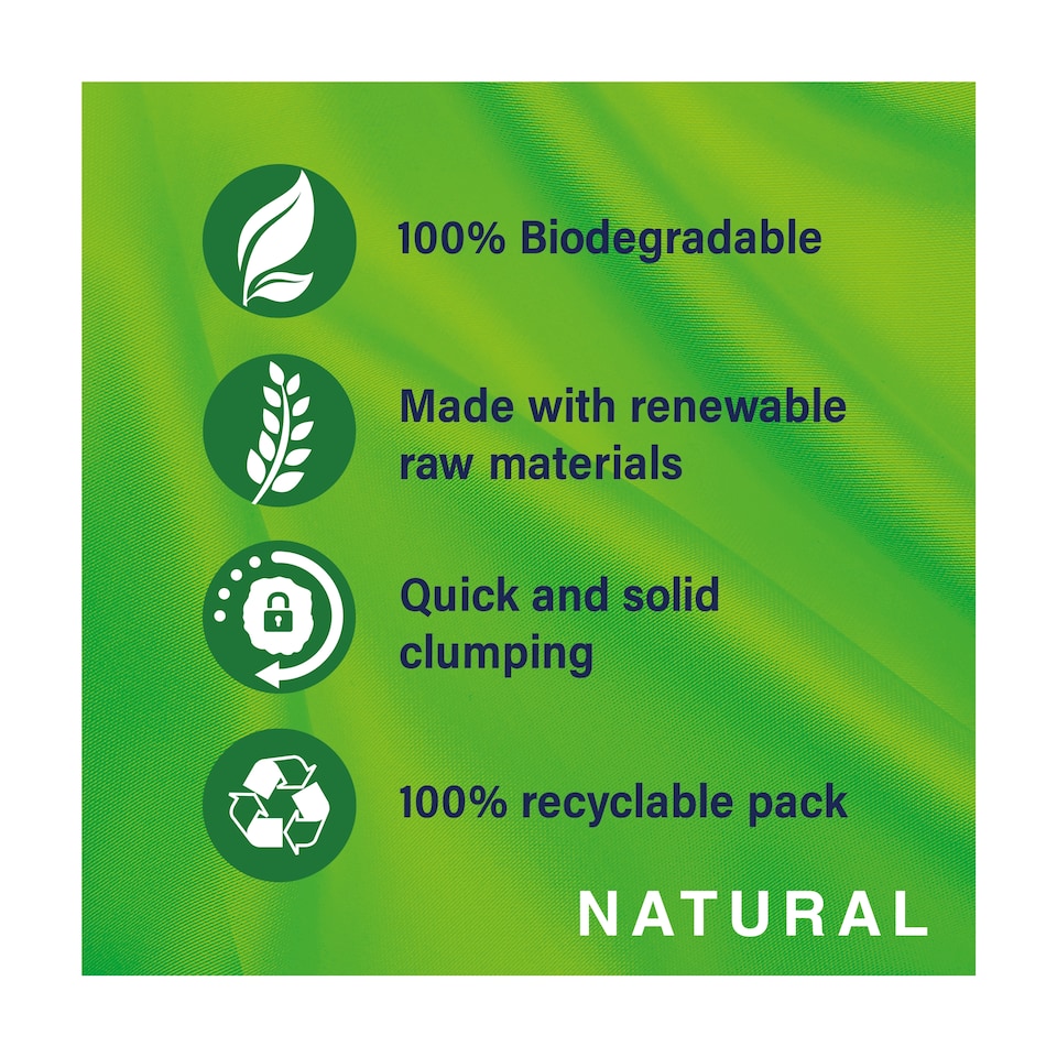 image 1 of Catsan Natural Clumping Cat Litter 8 Litre