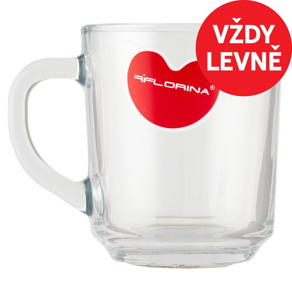 Florina Hrnek skleněný standard 250 ml