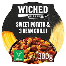 Wicked Kitchen Sweet Potato & 3 Bean Chilli 300G