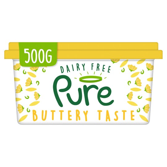 Pure Dairy Free Buttery Spread 500G Tesco Groceries