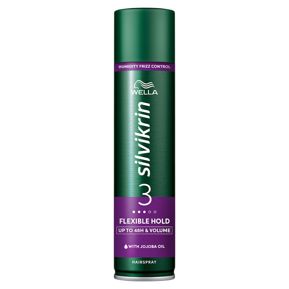 image 1 of Silvikrin Flexible Hold Hair Spray 400Ml