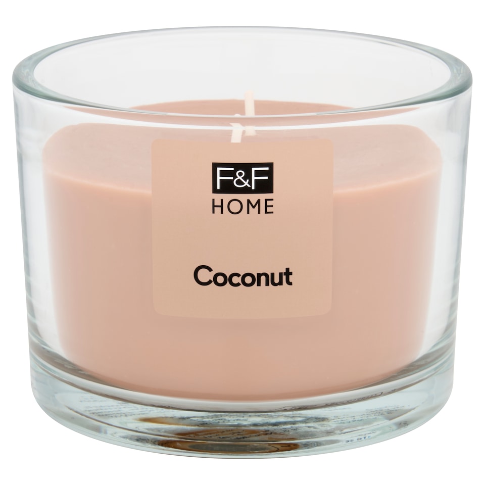 image 1 of F&F Home  Coconut Candle 500g