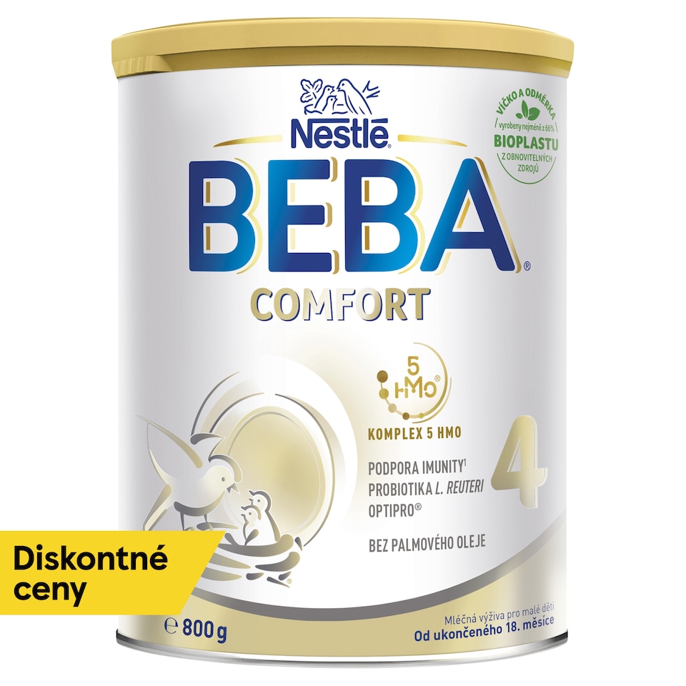 obrázok 1 z  BEBA COMFORT 4, 5 HMO, mlieko pre malé deti, 800 g