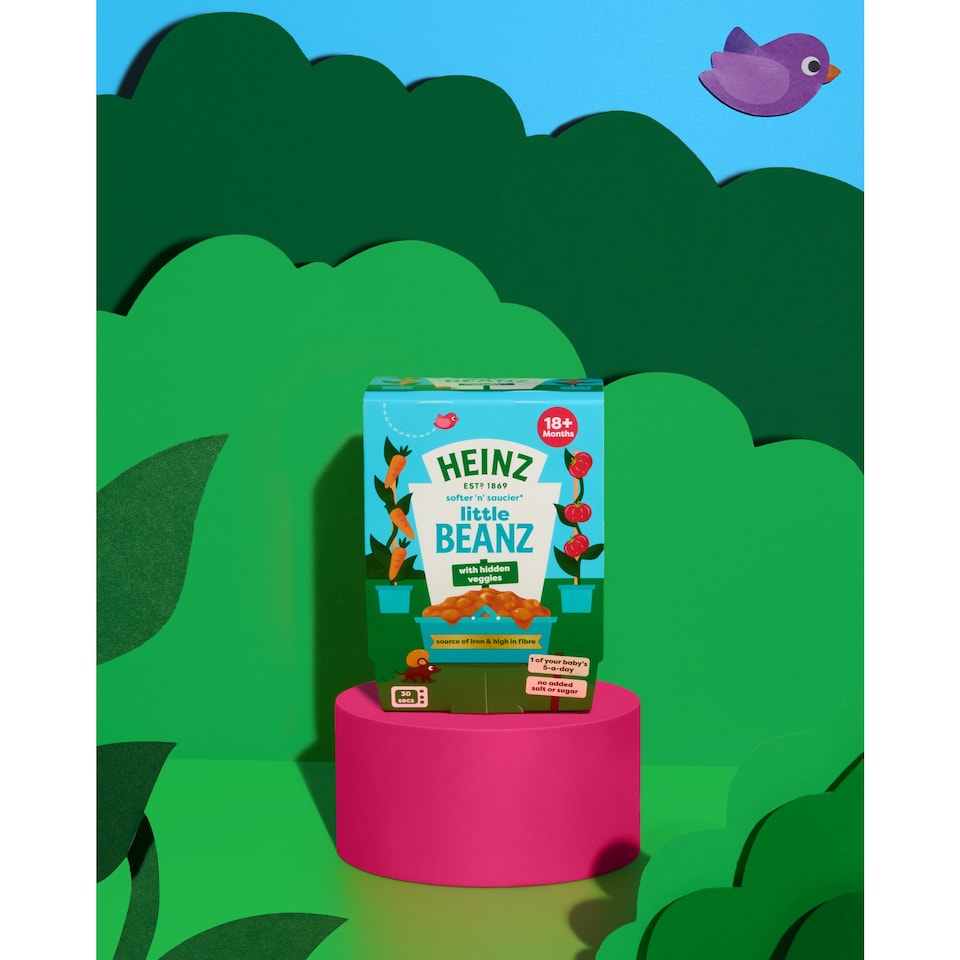 image 1 of Heinz Little Baked Beans Baby Food Snack 18m+ 2 x 100g