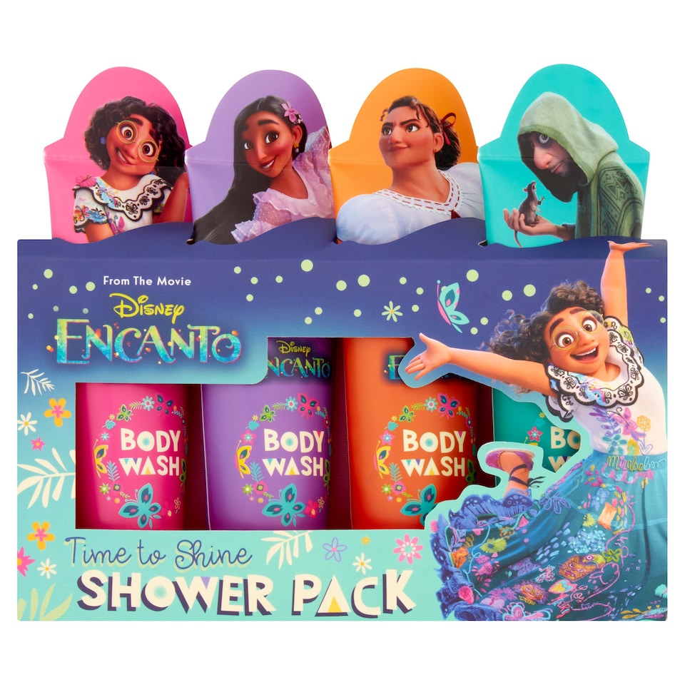 Disney Encanto Time To Shine Shower Gel 4X75ml Tesco Groceries