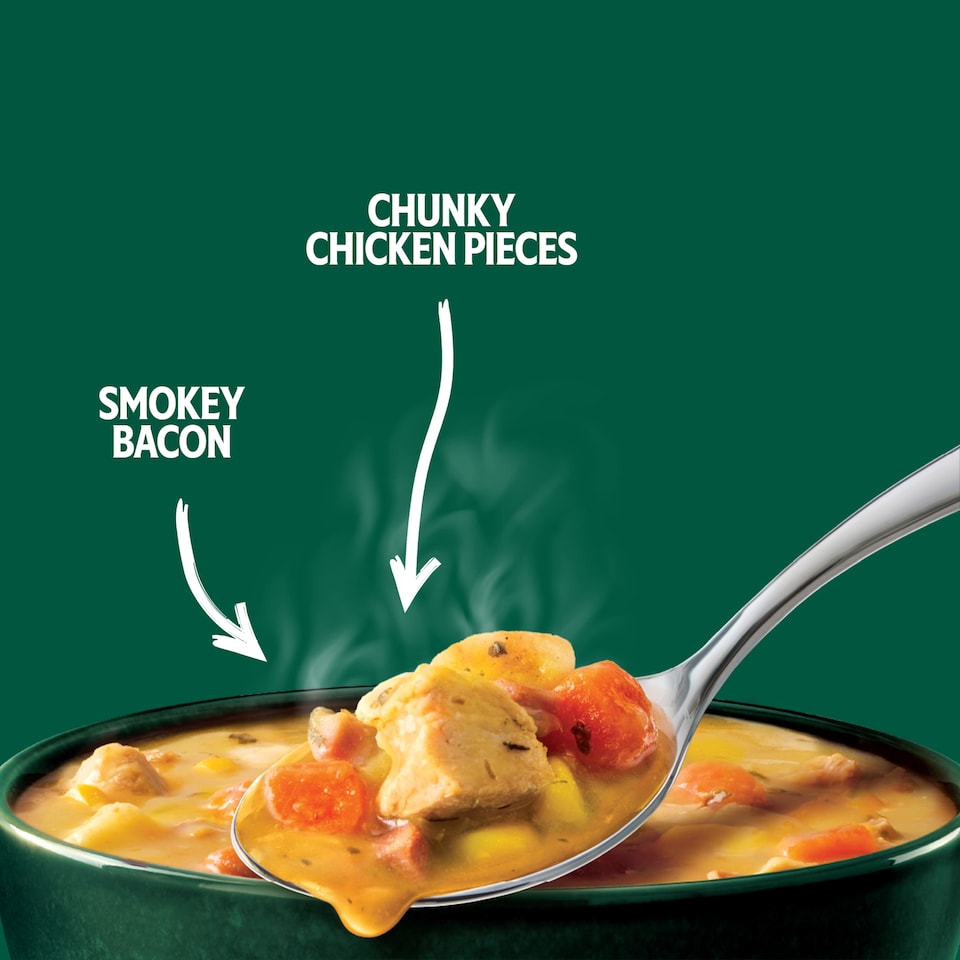 image 1 of Heinz Big Soup Chicken & Bacon 400G