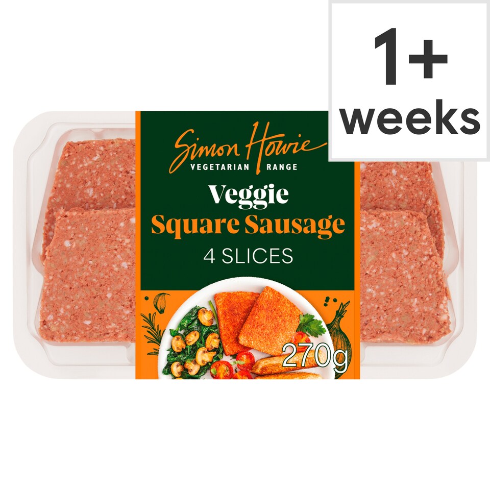 Simon Howie Vegetarian Square Sausages 270G