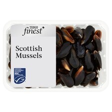 Tesco Finest Live Scottish Mussels 1Kg
