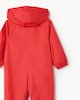image 4 of F&F School Unisex Zip Up Puddlesuit in Red