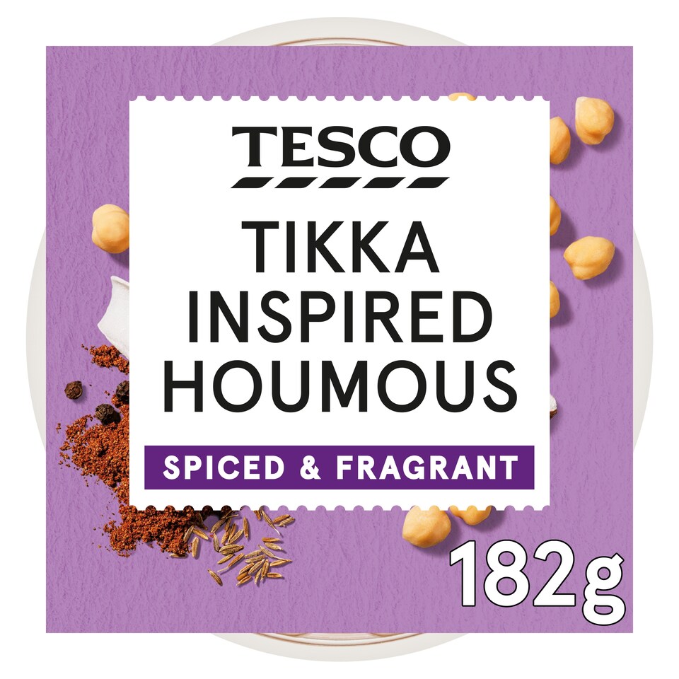 Tesco Tikka Inspired Houmous 182g