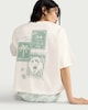 image 1 of Hello Kitty 2-Piece Pure Cotton Pyjama Set in Multi Green