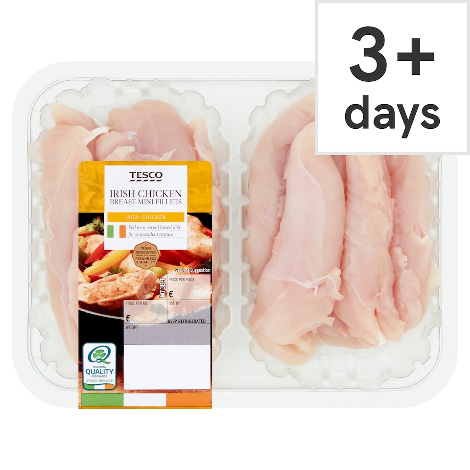 Tesco Chicken Mini Fillets 450G