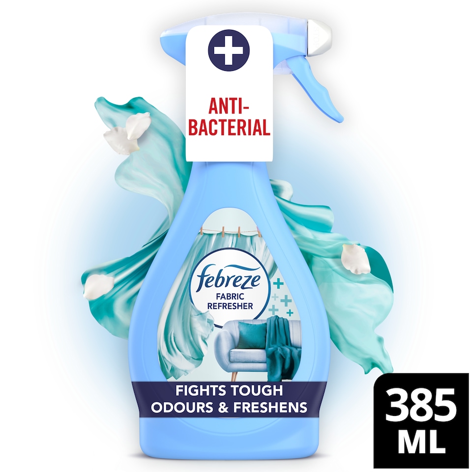 image 1 of Febreze Fabric Refresher Fresh Linen Anti-Bacterial 385ml