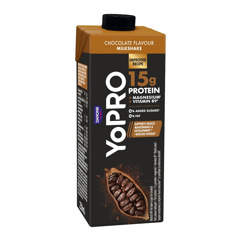 Obrázek 1 pro produkt YoPRO Protein mléčný nápoj s čokoládovou příchutí 250ml