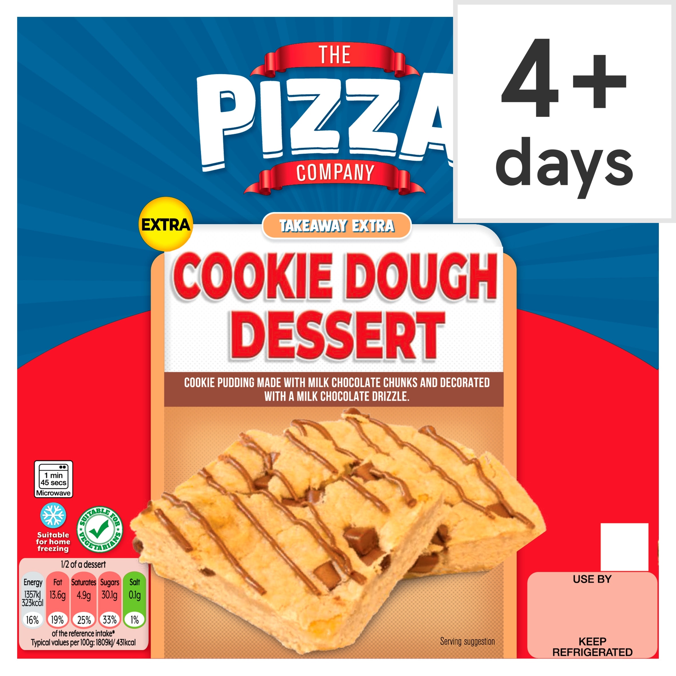 The Pizza Company Cookie Dough Dessert 150G