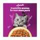 image 4 of WHISKAS 1+ Aromatic Purrfect Poultry Selection Wet Cat Food Pouches in Gravy 12x85g