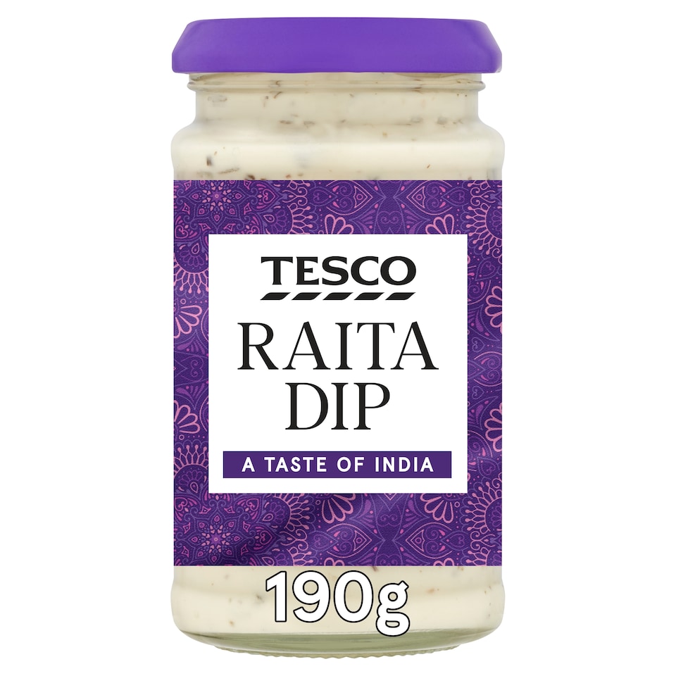 Tesco Raita Dip 190G