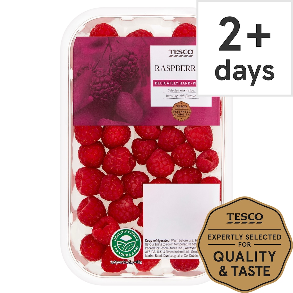 Tesco Raspberries 150G