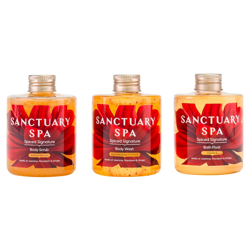 Sanctuary Spa Signature Spiced The Trio Spa Gift Set