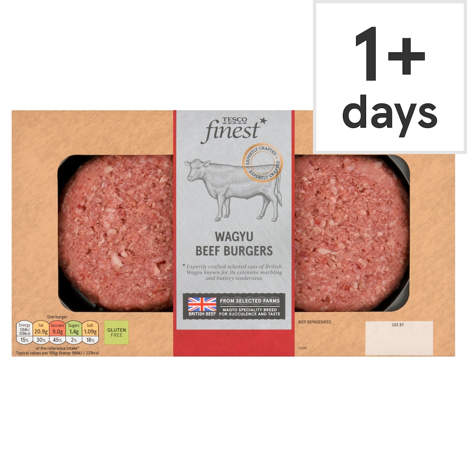 Tesco Finest Wagyu Burger 340G