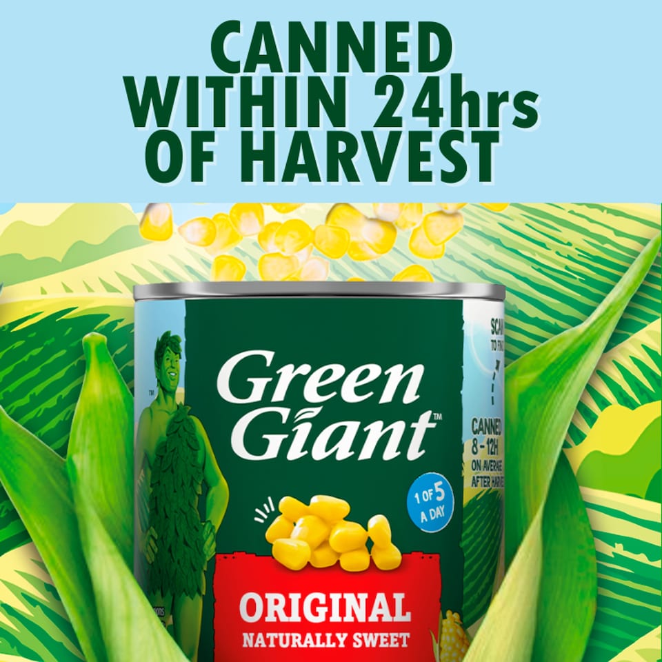 image 1 of Green Giant Original Sweet Corn 4X198g