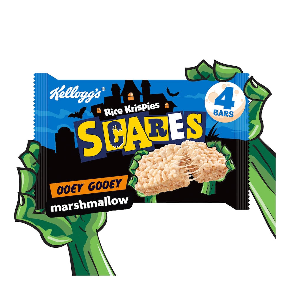 image 1 of Kellogg's Rice Krispies Squares Marshmallow Snack Bars 4x28g