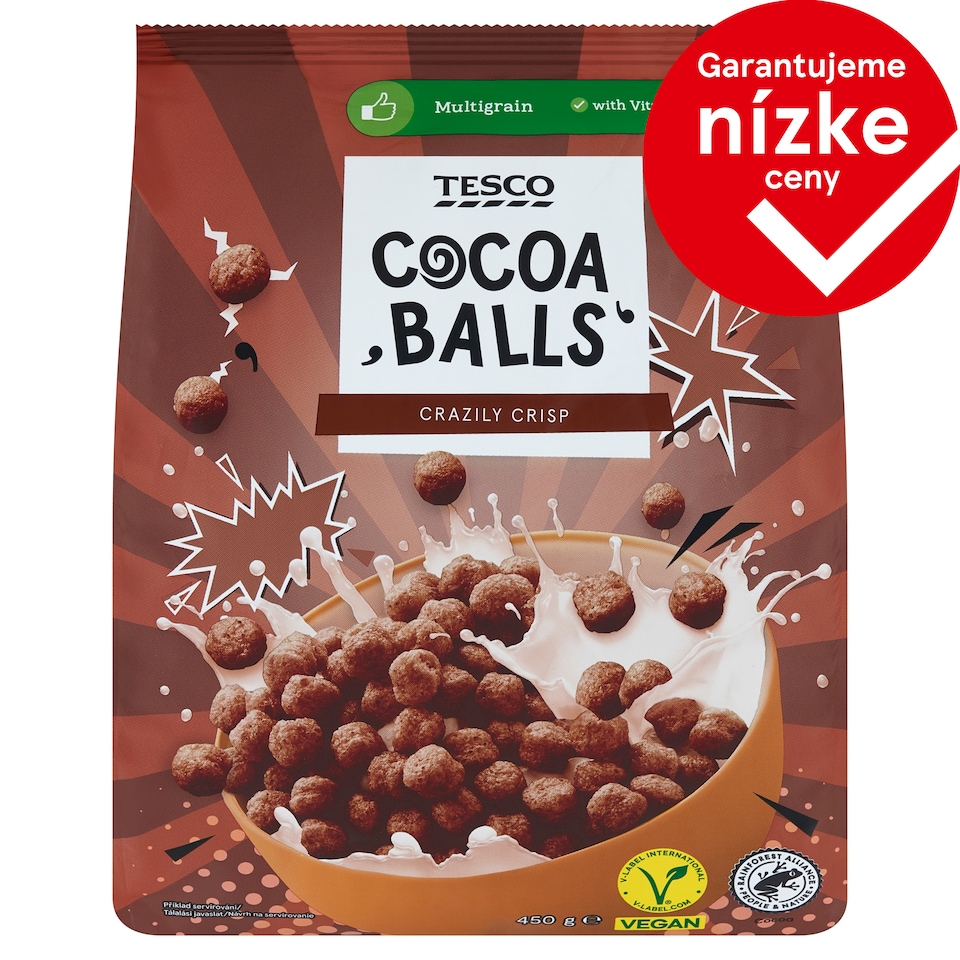 Tesco Cereal Balls 450 g