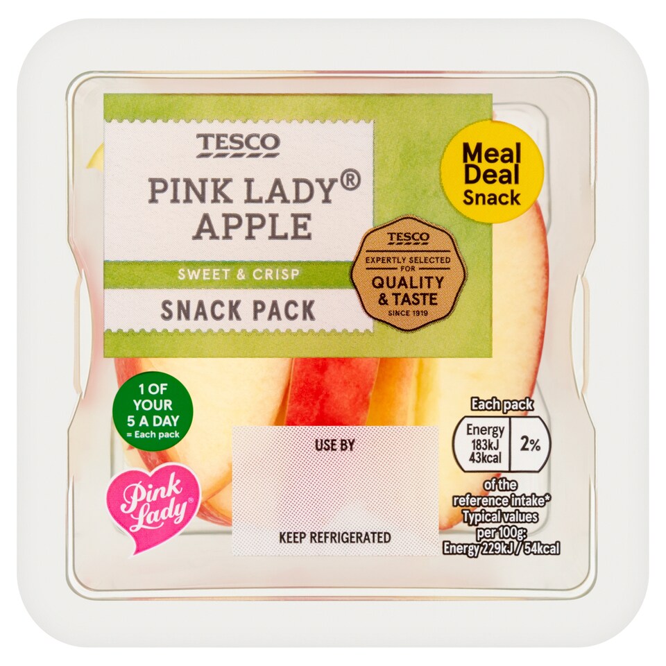 Tesco Pink Lady Apple Pot 80G