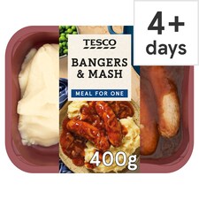 Tesco Bangers & Mash 400G
