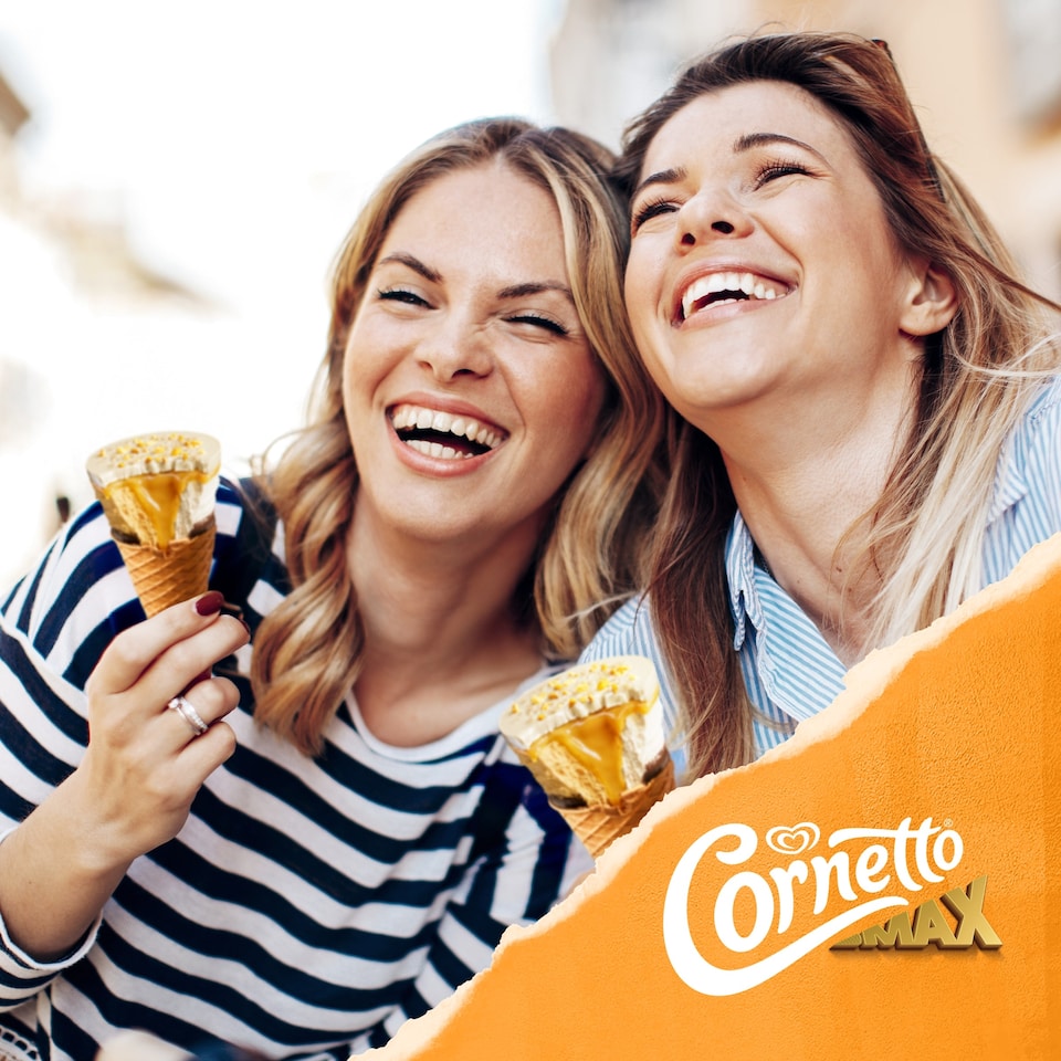 image 1 of CORNETTO MAX MANGO & VANILLA 4x90ml