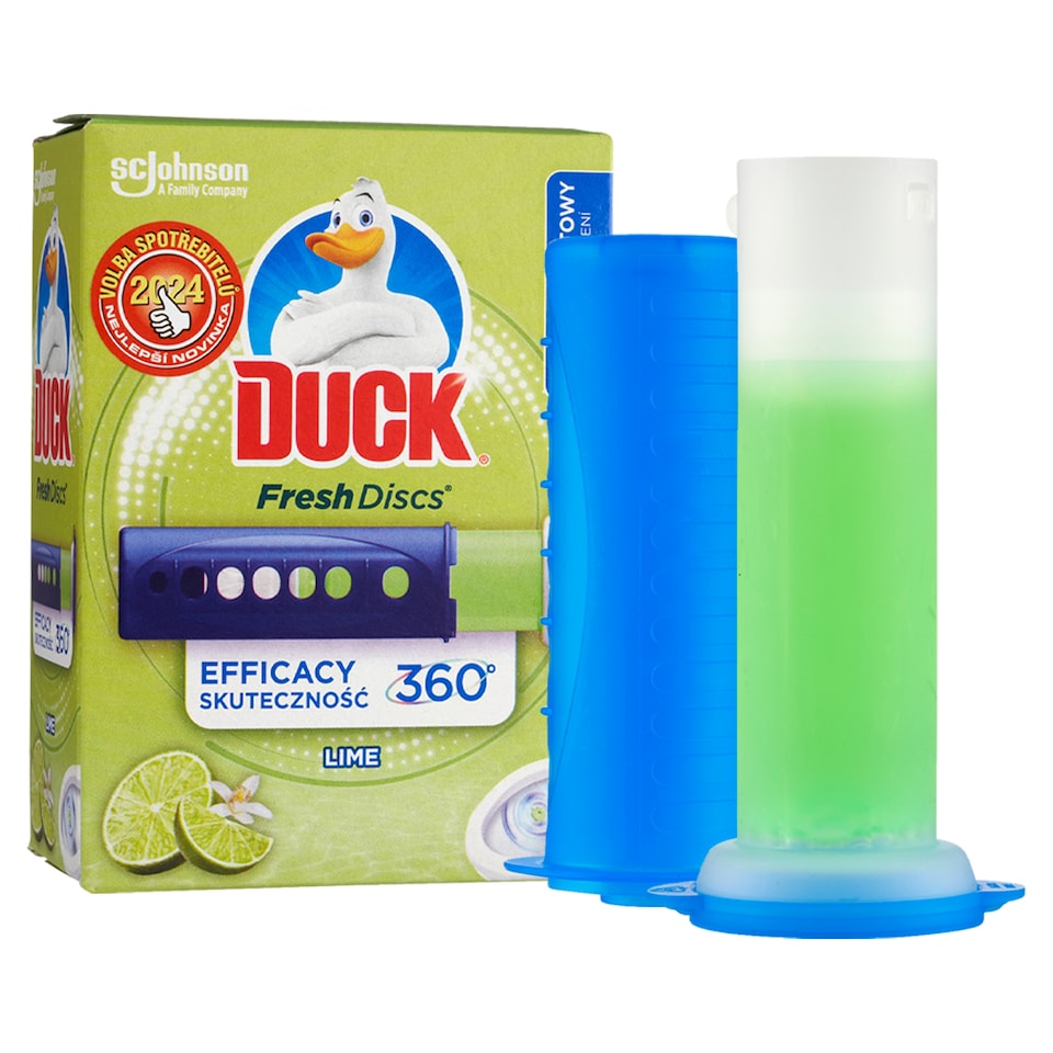 image 1 of Duck Fresh Discs Čistič WC limetka 36ml