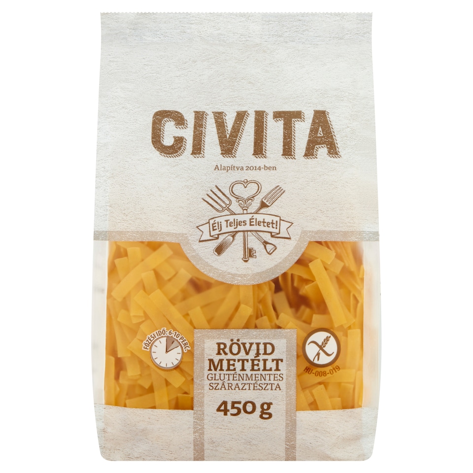 Civita Short Noodles Gluten-Free Dry Pasta 450 g