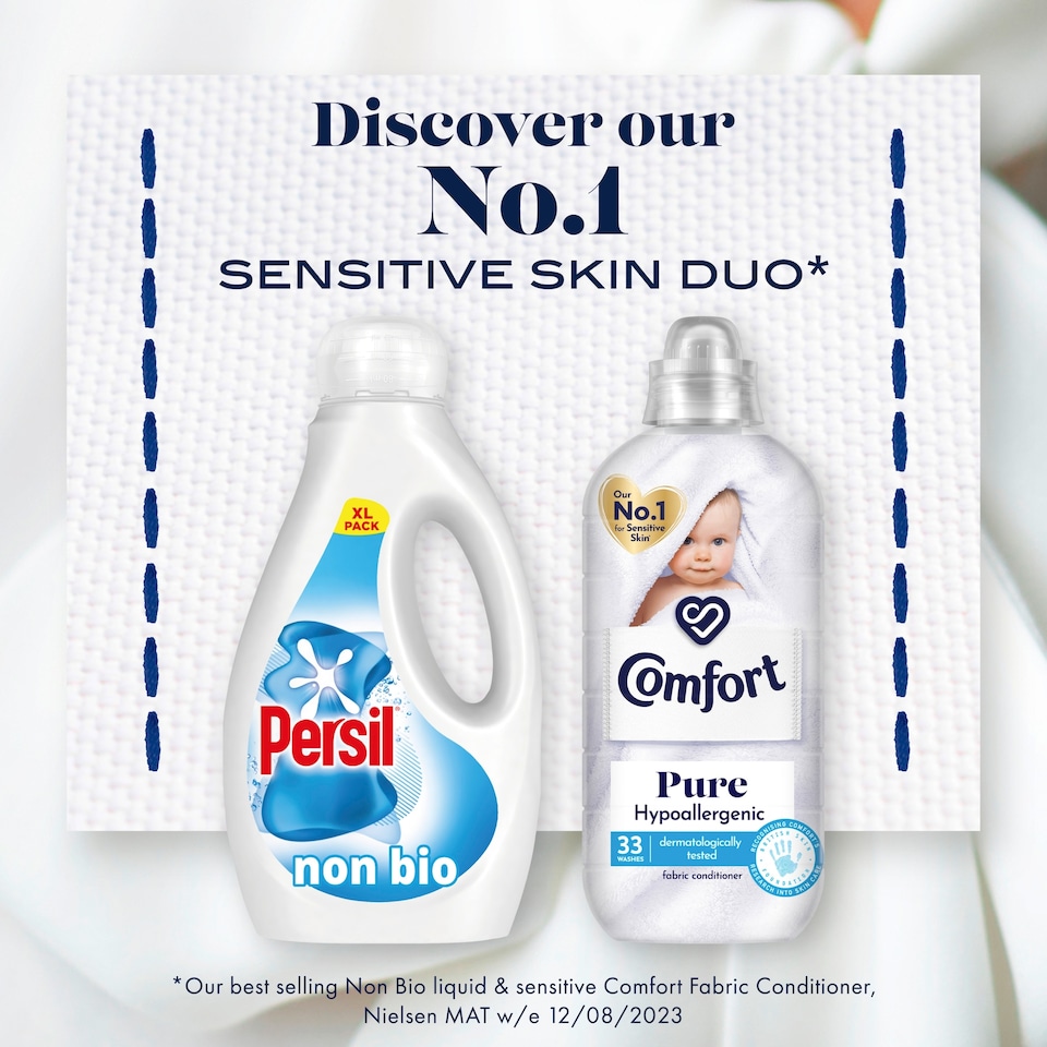 image 1 of Comfort Fabric Conditioner Pure For Sensitive Skin 33W 990Ml