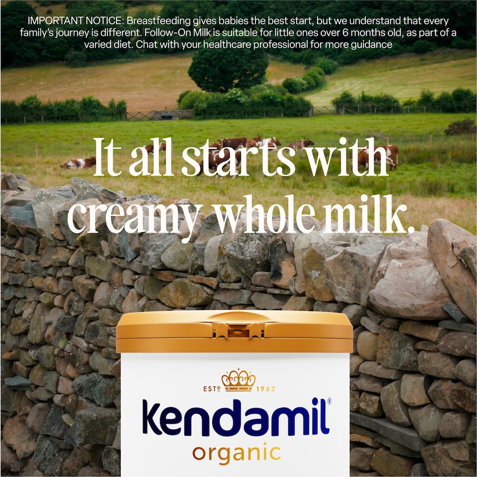 image 1 of Kendamil Organic First Infant Milk 1 From Birth 800g